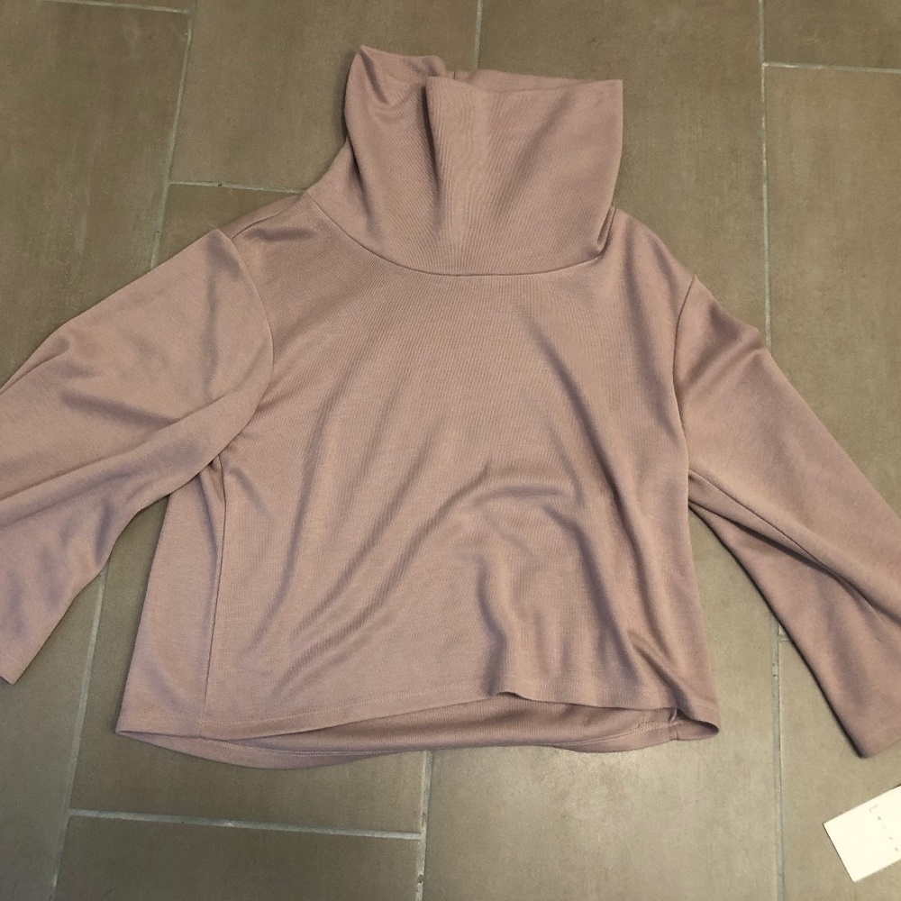 Leith cowl neck sweater